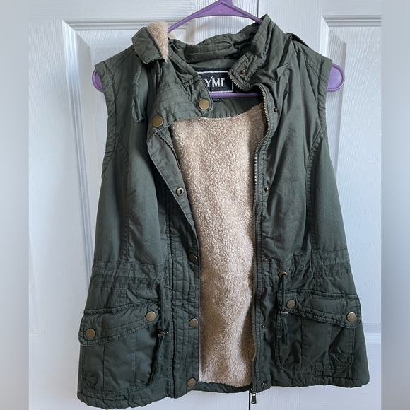YMI Jackets & Blazers - army green vest